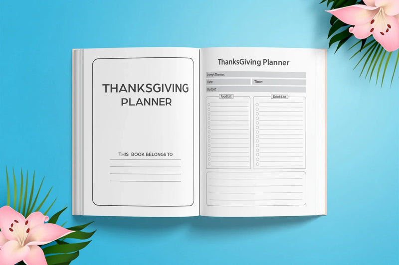 Thanksgiving Planner - CraftNest - Digital Crafting and Art