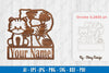 R-Your Name SVG Bundle
