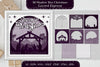 Shadow Nativity Scene Layered Papercut SVG
