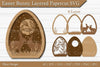 Easter Bunny Layered Papercut SVG Bundle