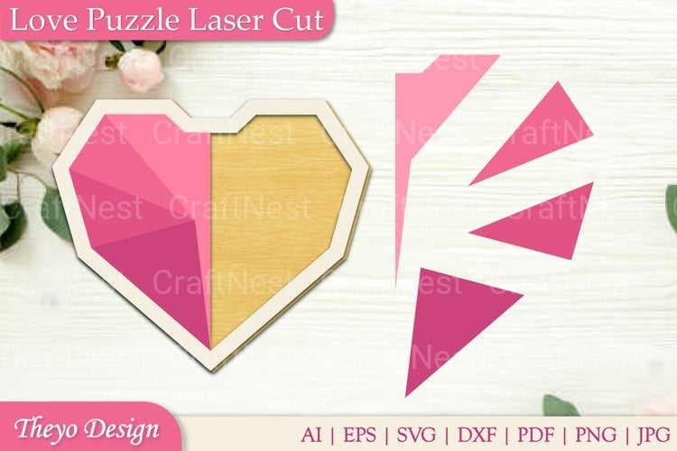 Love Puzzle SVG Bundle