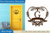 Door Decoration Monogram SVG Bundle