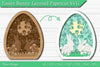 Easter Bunny Layered Papercut SVG Bundle