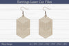 Earrings Laser Cut SVG Bundle