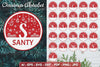 Alphabet Christmas Scene SVG Bundle