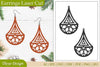 Mandala Lasercut Earrings SVG Bundle