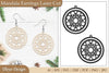 Earrings Mandala SVG Bundle