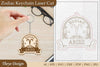 Zodiac Keychain SVG Bundle
