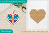 From Love Keychain SVG Bundle