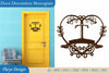 Door Decoration Monogram SVG