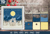 Shadow Box Christmas Layered Papercut SVG