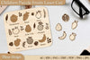 Fruits Puzzle SVG Bundle