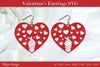 Valentine Earrings SVG Bundle