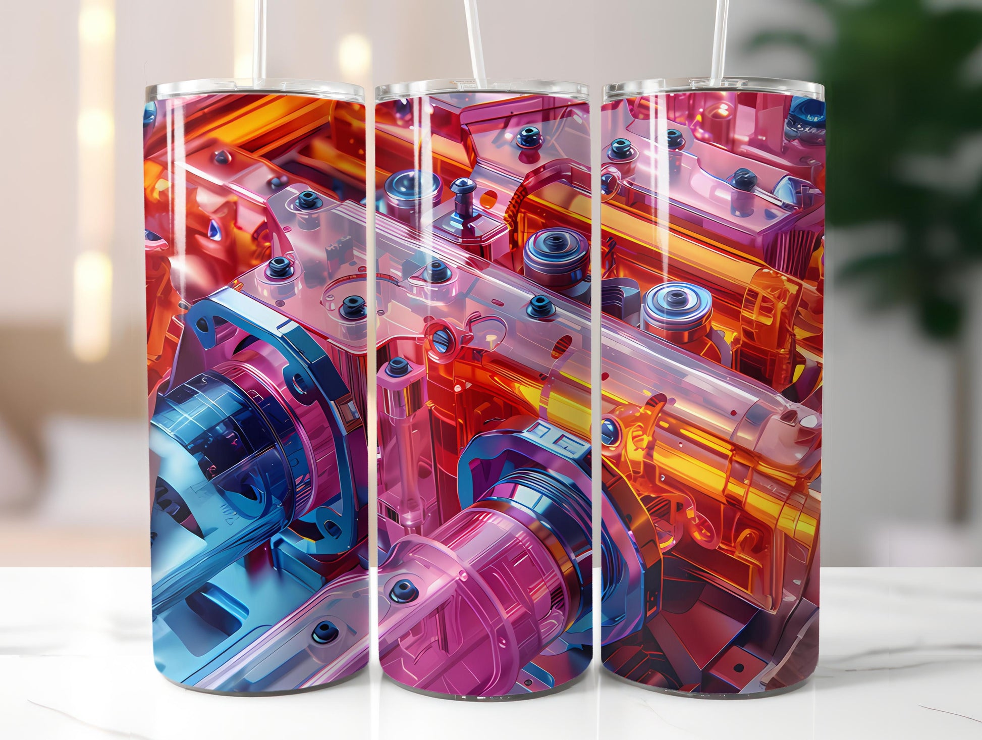 Architecture 2 Tumbler Wrap - CraftNest - Digital Crafting and Art