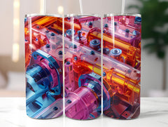 Architecture 2 Tumbler Wrap - CraftNest - Digital Crafting and Art