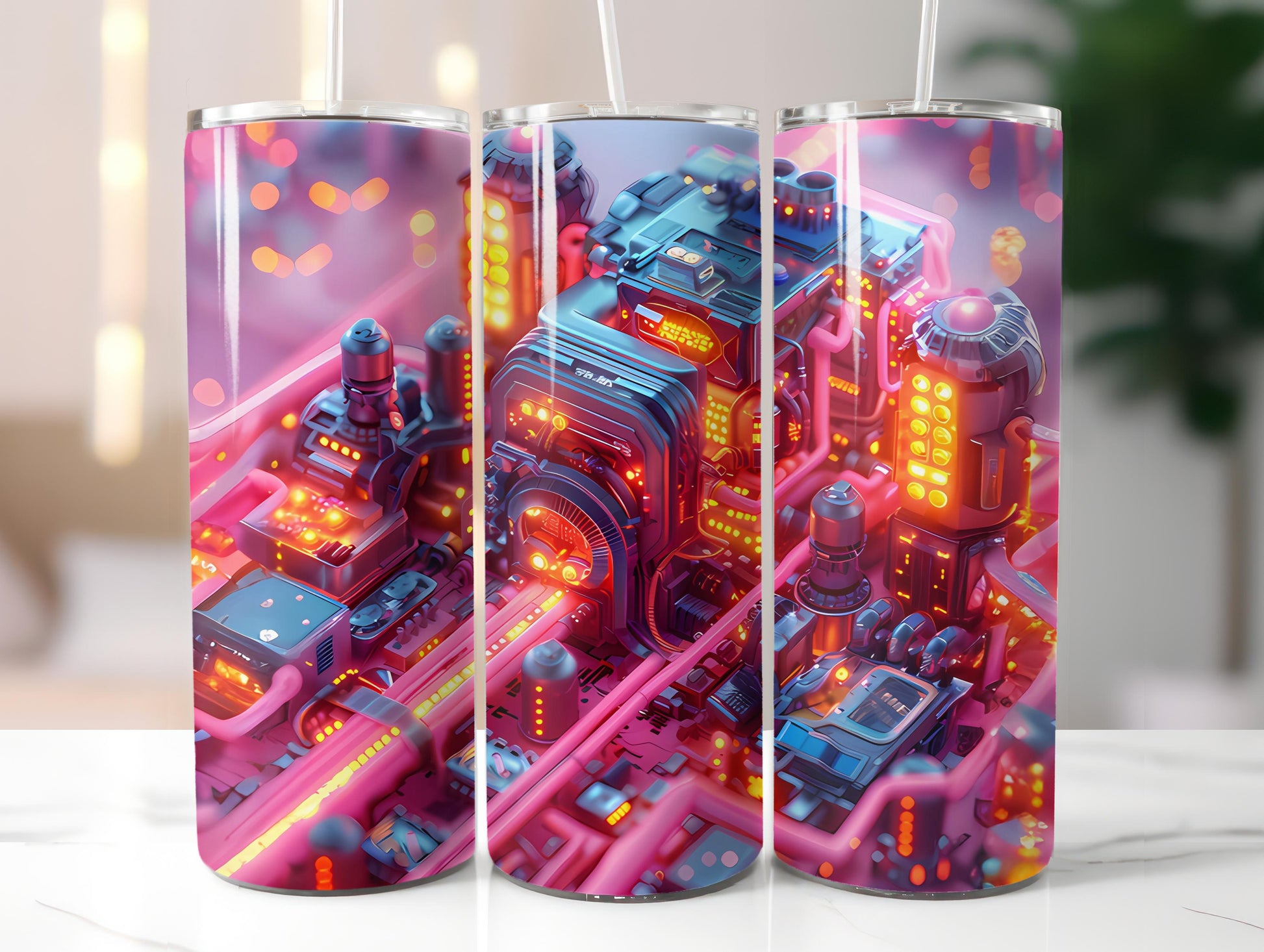 Architecture 6 Tumbler Wrap - CraftNest - Digital Crafting and Art
