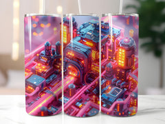 Architecture 6 Tumbler Wrap - CraftNest - Digital Crafting and Art