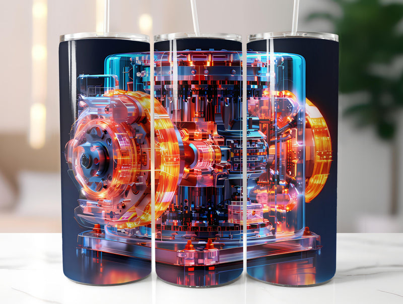 Architecture 3 Tumbler Wrap - CraftNest - Digital Crafting and Art