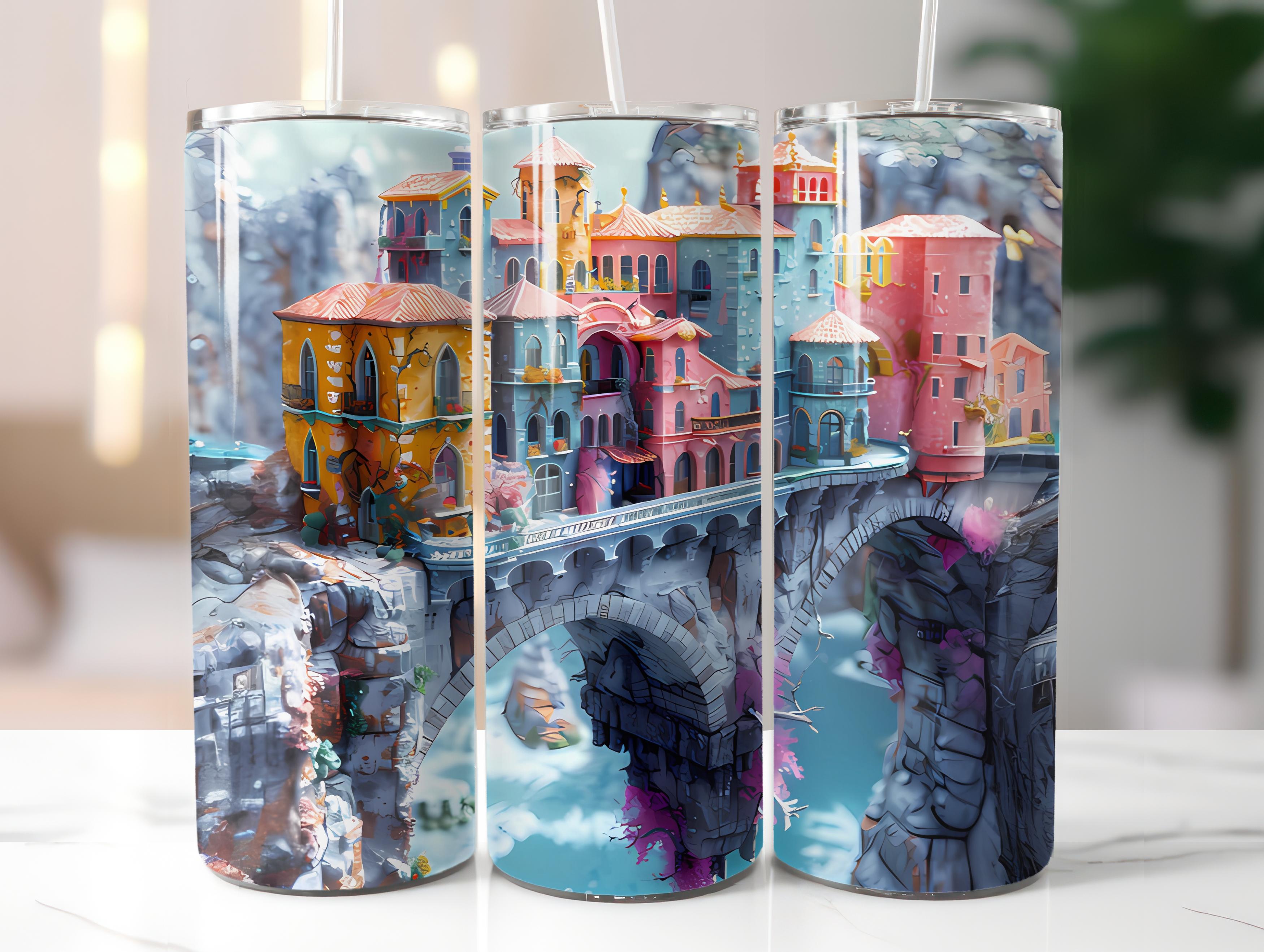 Architecture 6 Tumbler Wrap - CraftNest - Digital Crafting and Art