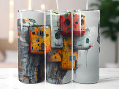 Architecture 1 Tumbler Wrap - CraftNest - Digital Crafting and Art