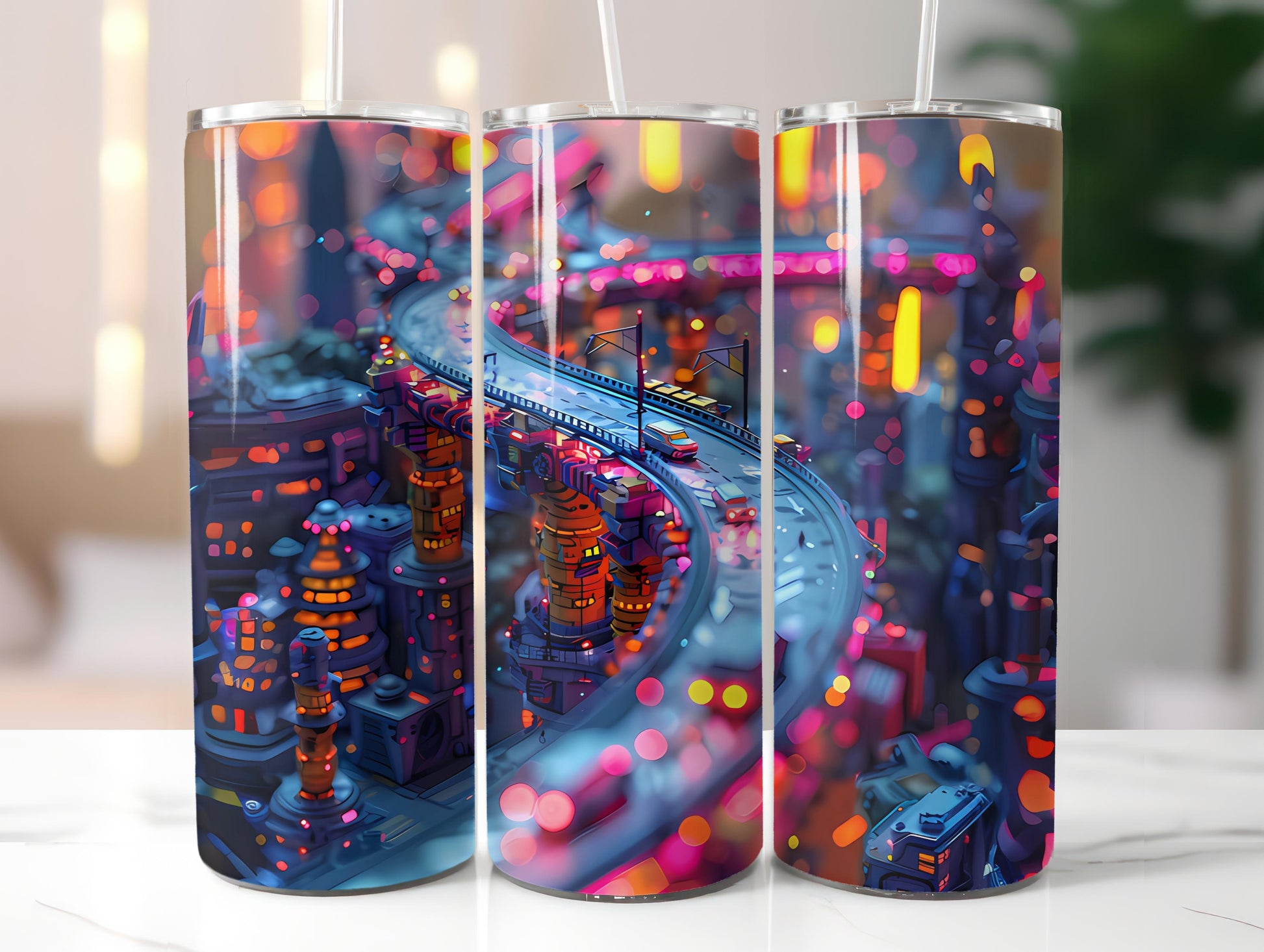 Architecture 4 Tumbler Wrap - CraftNest - Digital Crafting and Art