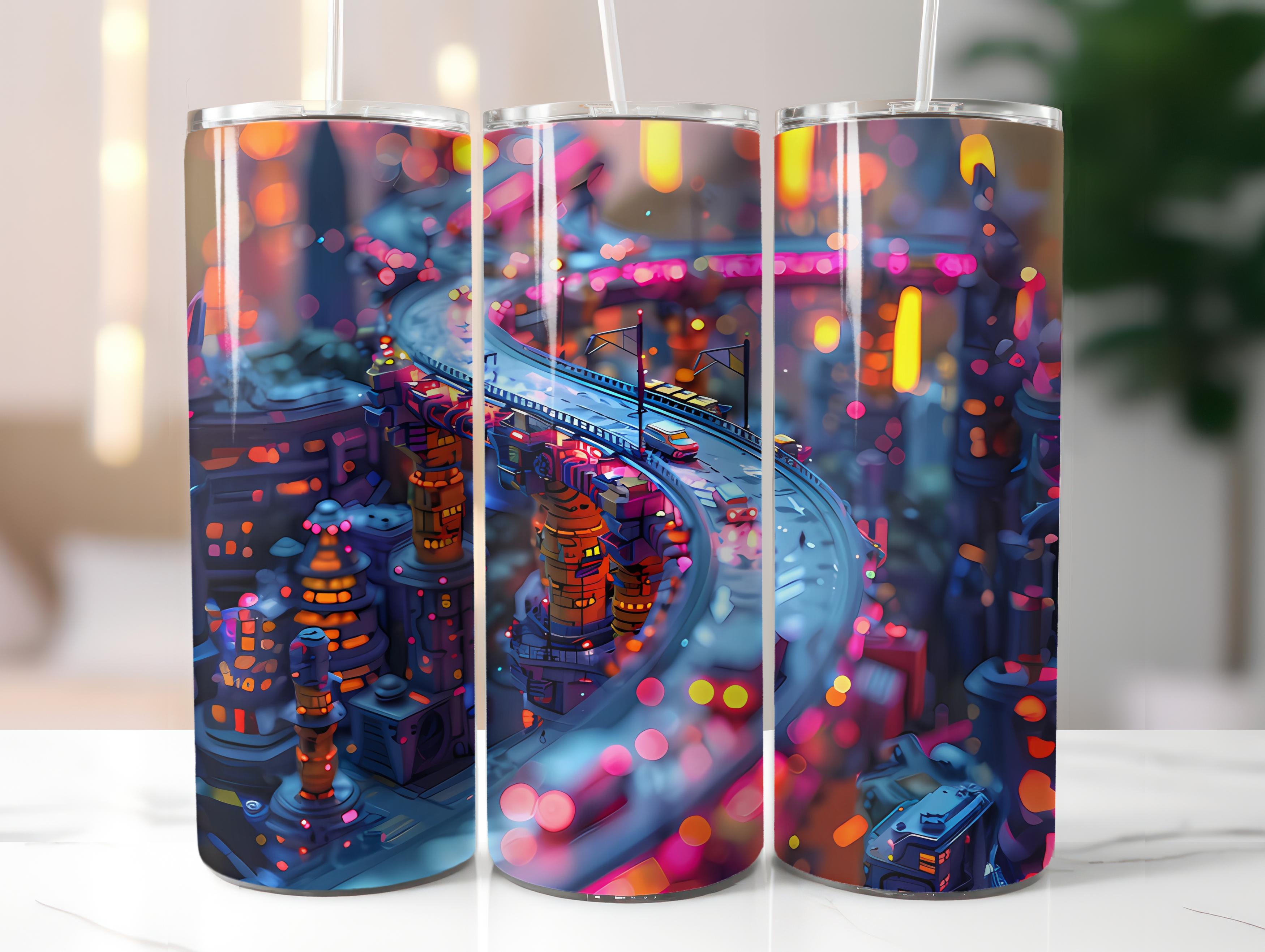 Architecture 4 Tumbler Wrap - CraftNest - Digital Crafting and Art