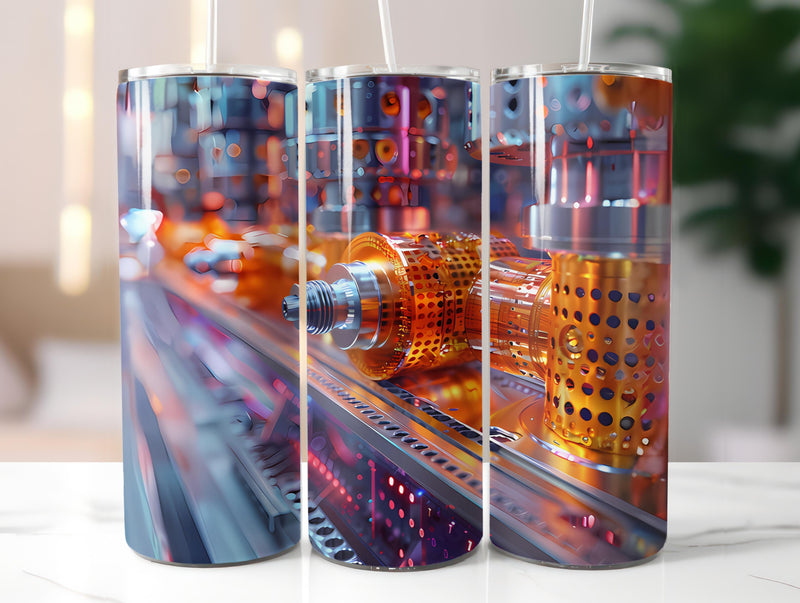 Architecture 5 Tumbler Wrap - CraftNest - Digital Crafting and Art