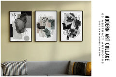 Modern Art Collage - Wall Art - CraftNest - Digital Crafting and Art