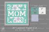 Mom 3D Shadow Box Clipart Bundle