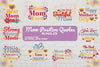 Mom Positive Quotes SVG Bundle