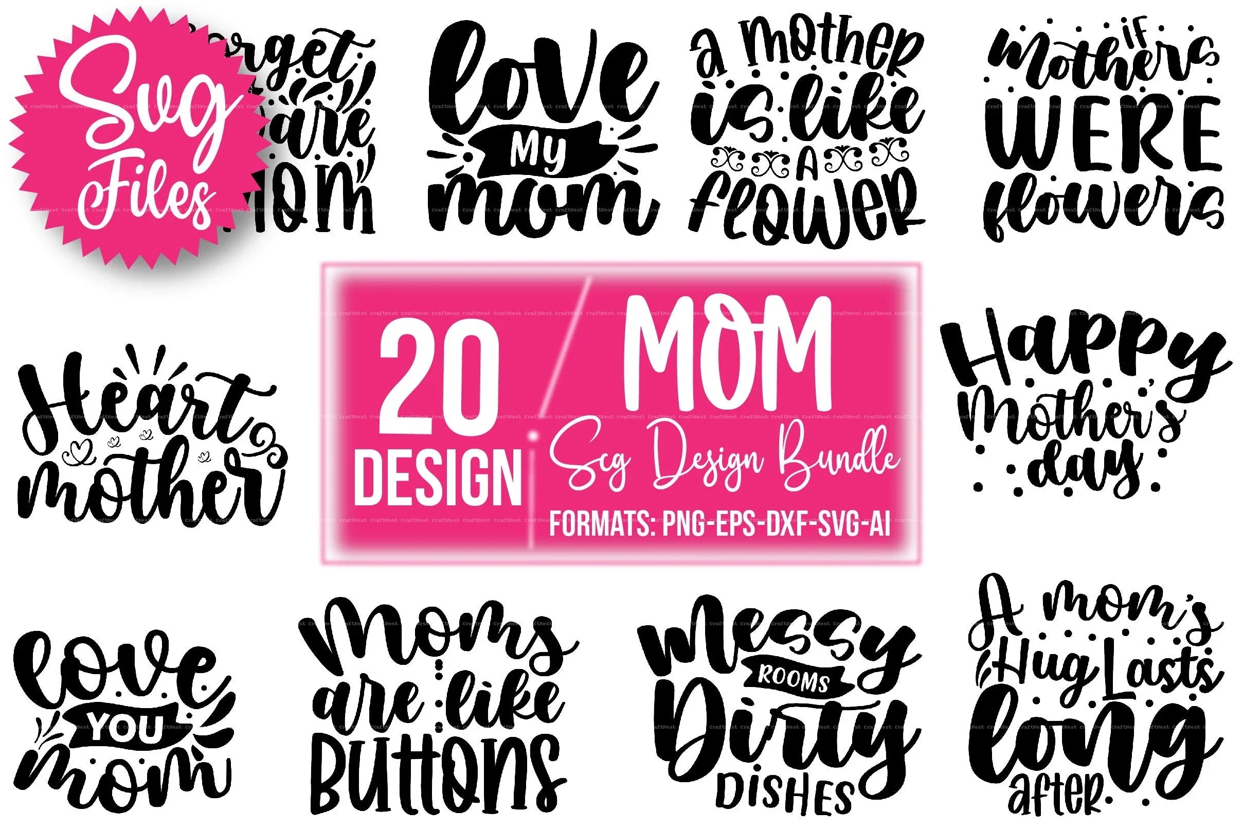 Mother's Day SVG Bundle