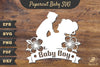 Mom and Baby Boy Papercut SVG Bundle