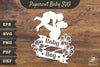 Mom and Baby Boy Papercut SVG Bundle