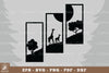 Mom and Baby Giraffe Home Decor Clipart Bundle