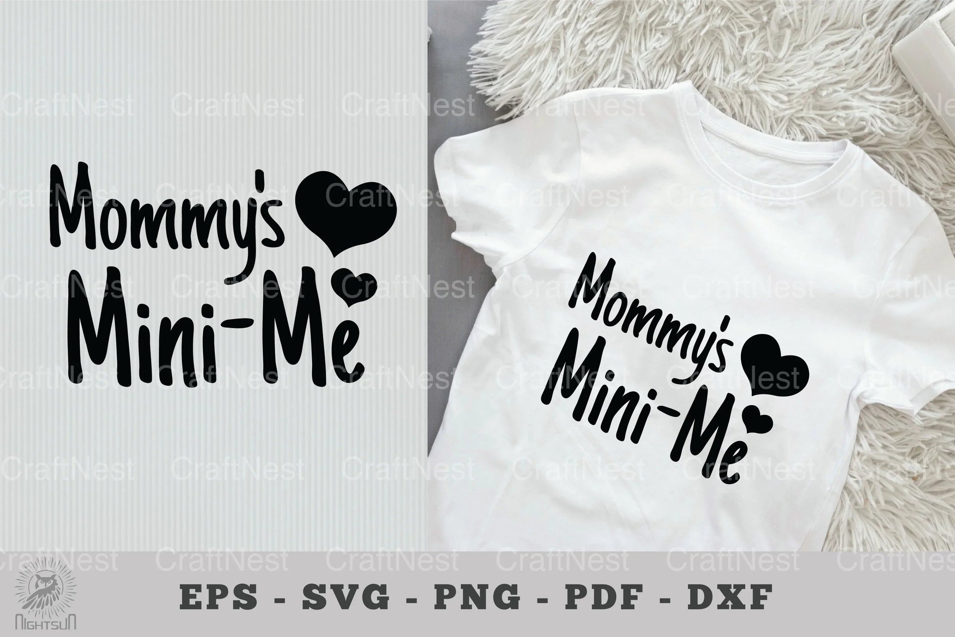 Mommy's Mini-Me Baby Quotes SVG Bundle - CraftNest - Digital Crafting and Art