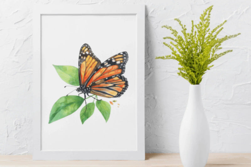 Monarch Butterfly Clipart Bundle - CraftNest - Digital Crafting and Art