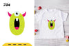 Monster Number Zero SVG Bundle