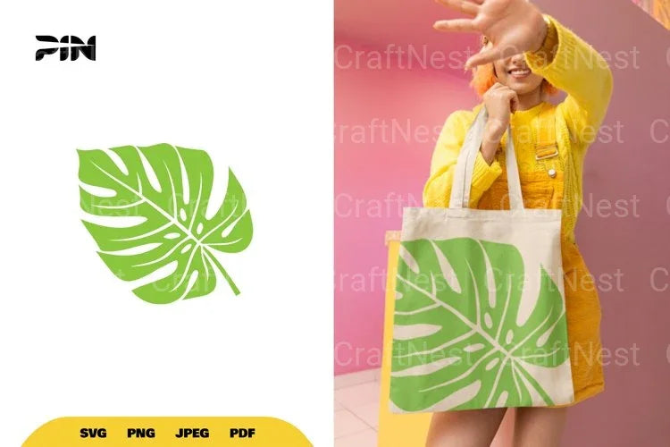 Monstera Leaf SVG Bundle - CraftNest - Digital Crafting and Art