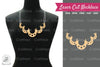 Moon Laser Cut Necklace Design - SVG Bundle