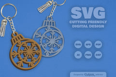 Moon Snowflake Bauble Clipart SVG Bundle - CraftNest - Digital Crafting and Art