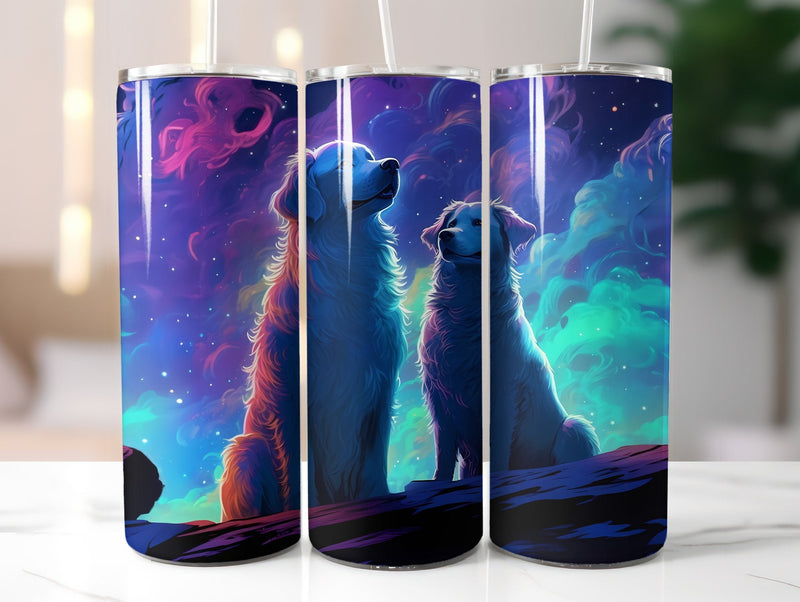 Moon Dogs Tumbler Wrap - CraftNest