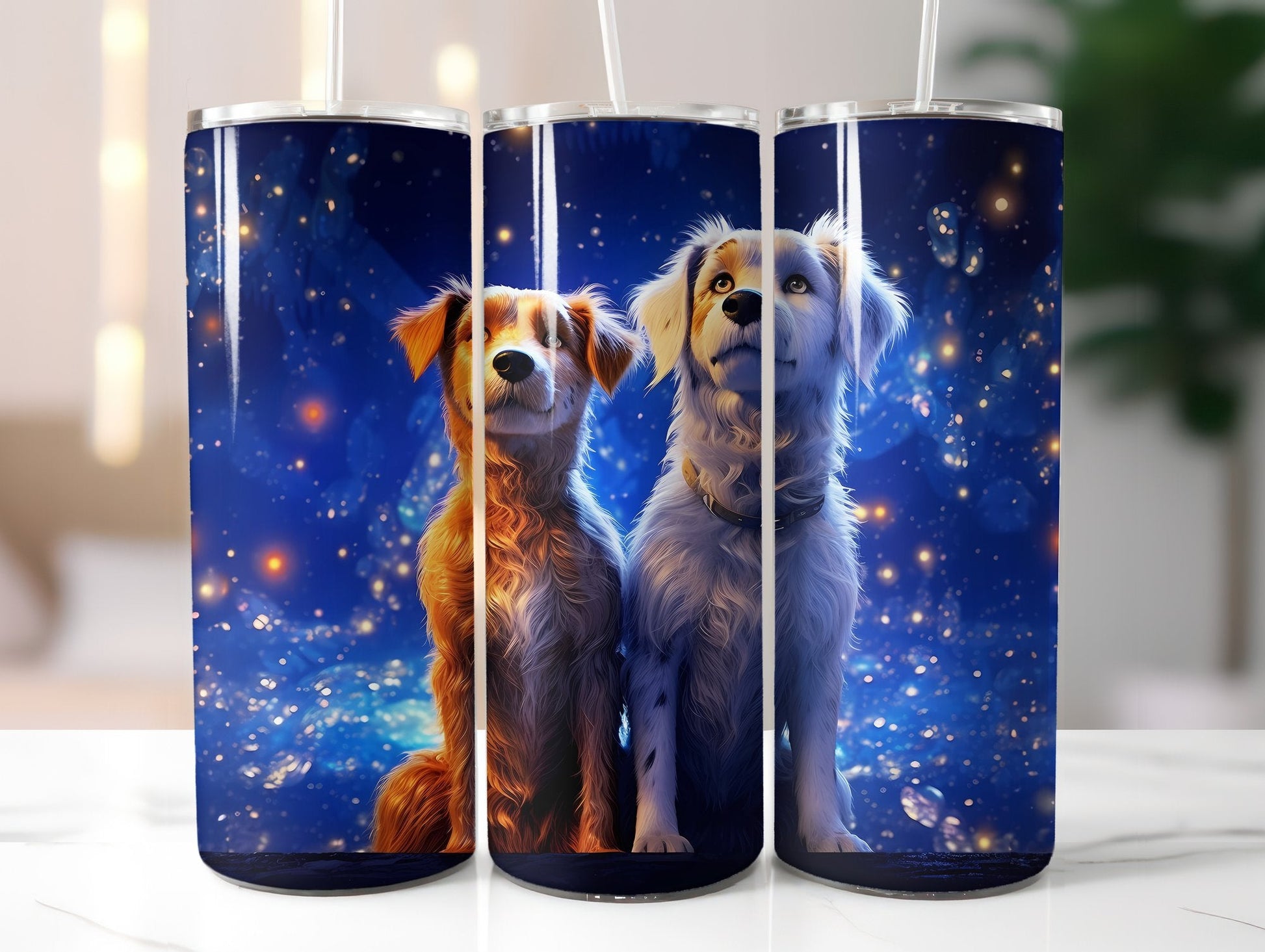 Moon Dogs Tumbler Wrap - CraftNest