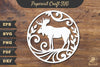 Moose Papercut Craft SVG Bundle