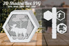 Moose in Forest 3D Shadow Box Clipart Bundle