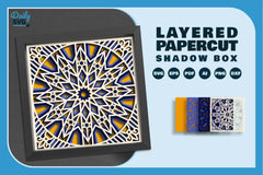 Moroccan Mandala Papercut SVG Bundle - CraftNest - Digital Crafting and Art