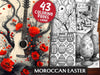 Moroccan Easter Coloring Books