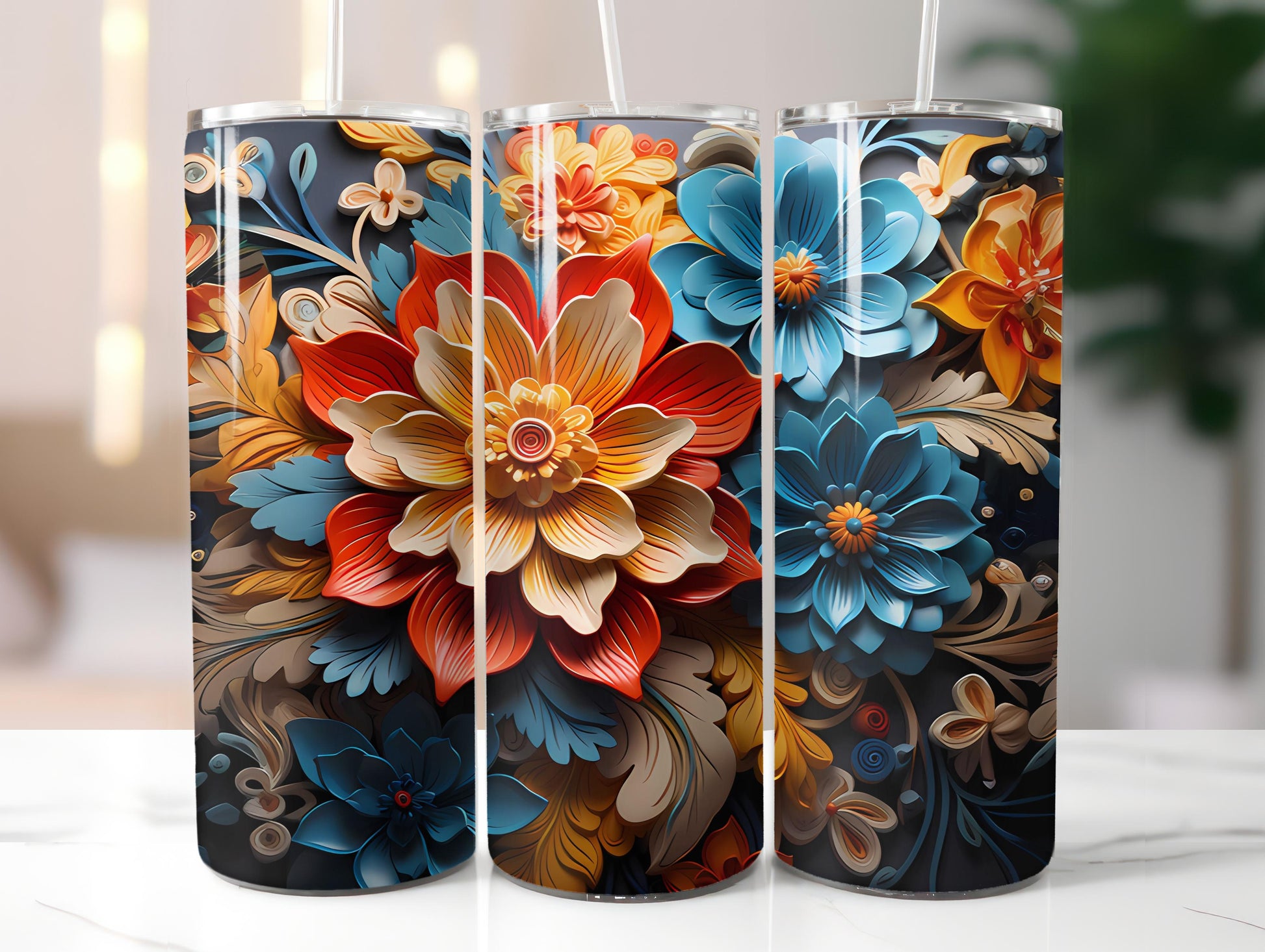 Moroccan Spring 2 Tumbler Wrap - CraftNest