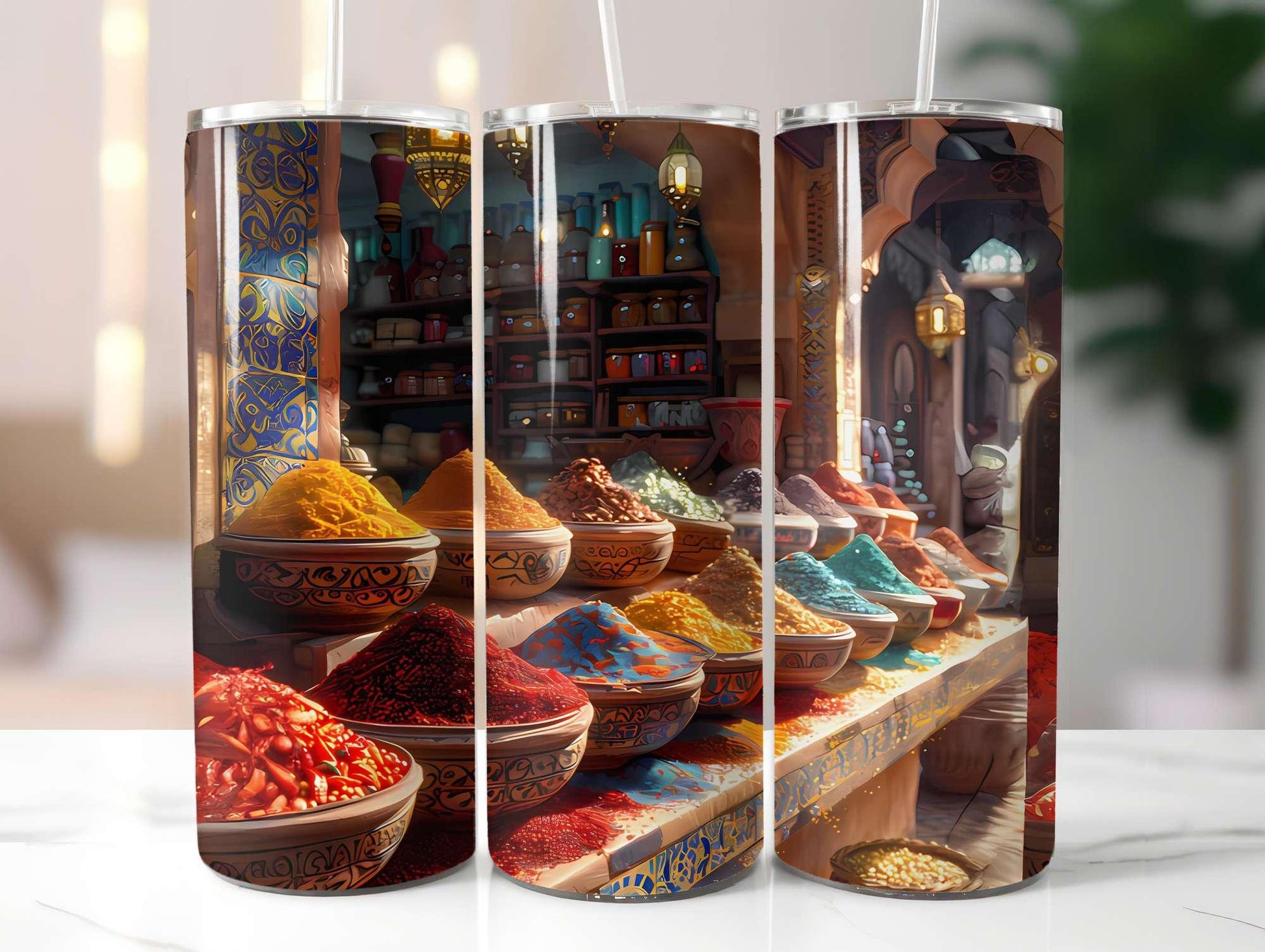 Moroccan Summer 3 Tumbler Wrap - CraftNest - Digital Crafting and Art