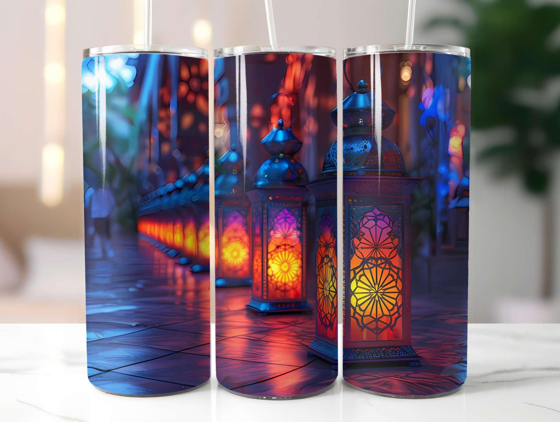 Moroccan Summer 3 Tumbler Wrap - CraftNest - Digital Crafting and Art