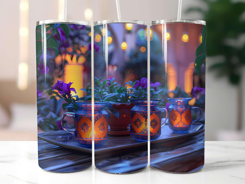 Moroccan Summer 3 Tumbler Wrap - CraftNest - Digital Crafting and Art